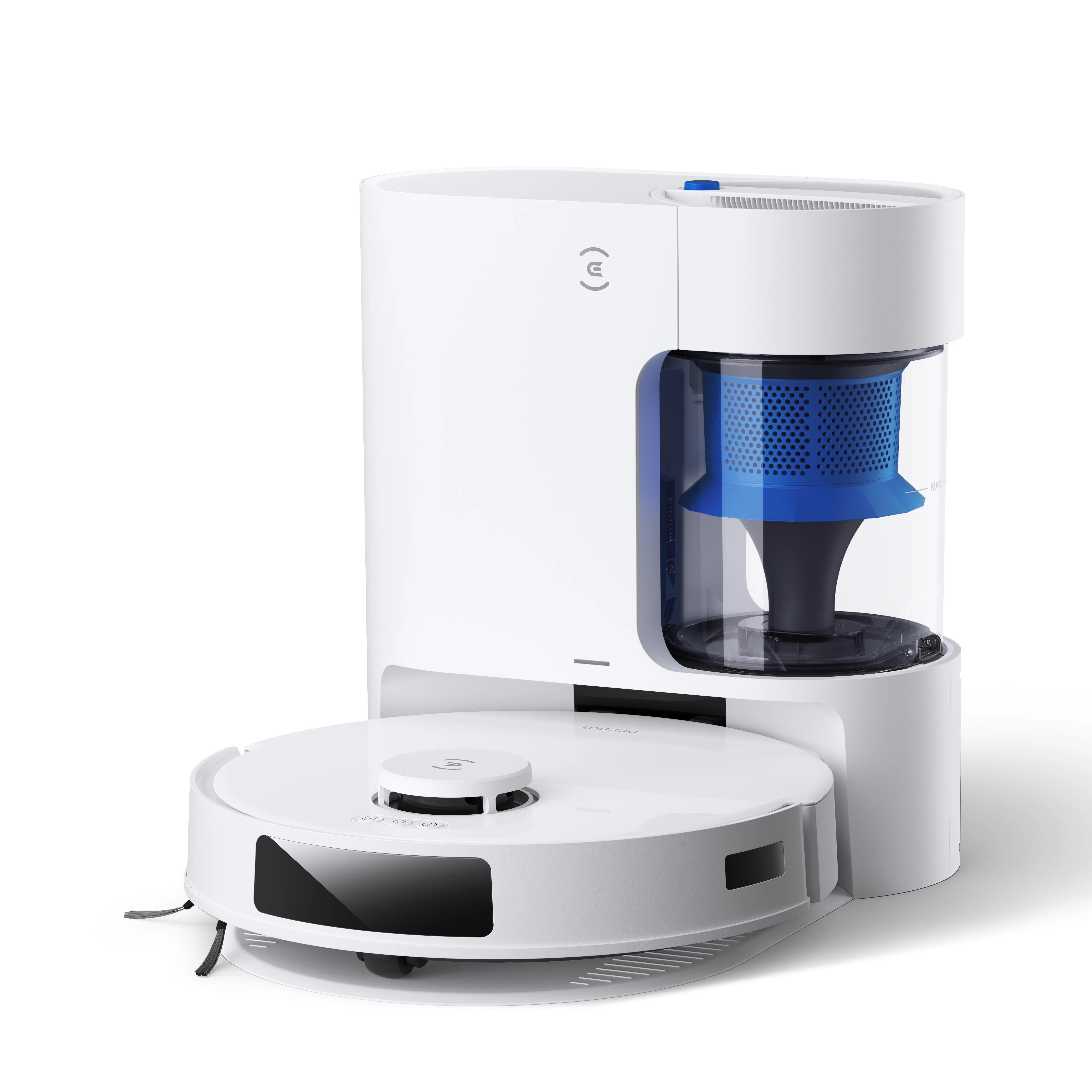 Ecovacs Deebot N20 Pro Plus Istasyonlu Islak & Kuru Robot Süpürge 8000 Pa Titreşimli Mop