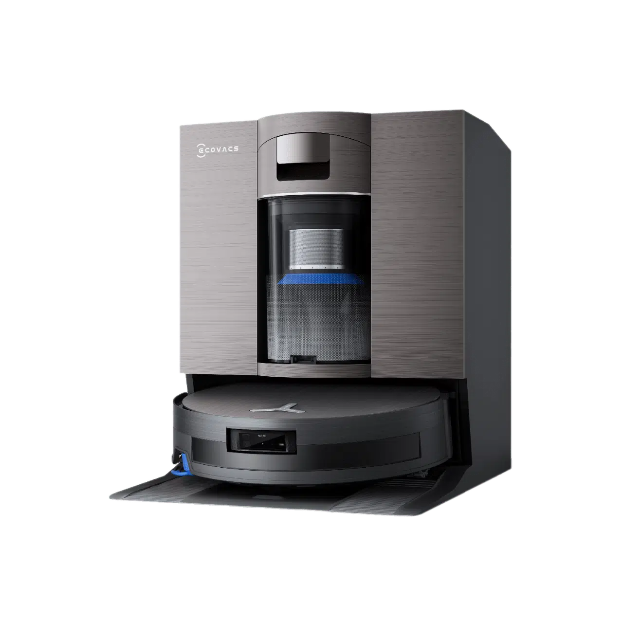 Ecovacs Deebot X11 OmniCyclone Toz Torbasız Robot Süpürge ve Paspas PowerBoost Süper Şarj, 19.500PA Blast Emiş Gücü, OZMO Roller 2.0 Rulo Moplu, AIVI 3D Akıllı Navigasyon, Derin Temizlik Solüsyonu Hazneli, 75° Mop Yıkama ve Kurutma