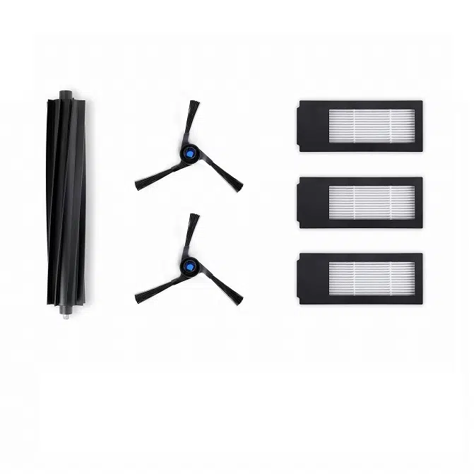 Ecovacs X2 Omni - X2 Combo Yedek Parça Seti - 1 Ana Fırça - 2 Yan Fırça - 3 Filtre